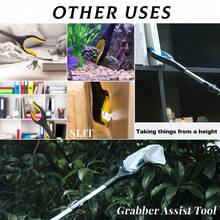 Garbage Picker, Picking Tongs, Foldable Aluminum Alloy Metal Grasping Tool, Reaching Picking Tool, Outdoor Garbage Grabber, Cleaning Supplies, Cleaning Tools - C - View 8