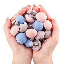 20pcs Bed Sheet Duvet Cover One-Click Buckle Fasteners, Anti-Slip Blanket Clips - A - View 5