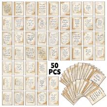 50张圣经经文卡片，每日冥想祷告励志经文卡片，基督教信仰肯定卡片，每日灵修基督教卡片，男女皆宜的宗教礼物 - 彩色 - 查看 3