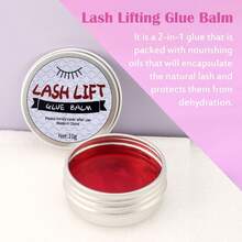 3pcs Lash Lift Rod Adhesive Kit, New Eyebrow & Lash Lamination Cream Glue, Scented Solid Masthead Gel, Strong Hold & Water Soluble, Tool Set For DIY Keratin Lash Perm And Brow Lamination, Easy Application & Fast Drying - Hot Pink - View 4