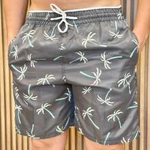 Bermuda Shorts, Small, Printed, Various Colors, In Thick Tactel Fabric, Men's Shorts. - Grey - View 3