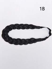 High Temperature Synthetic Braided Wig With Adjustable Braids, Including Fishtail Braid And Twisted Braid - Multicolor - View 13