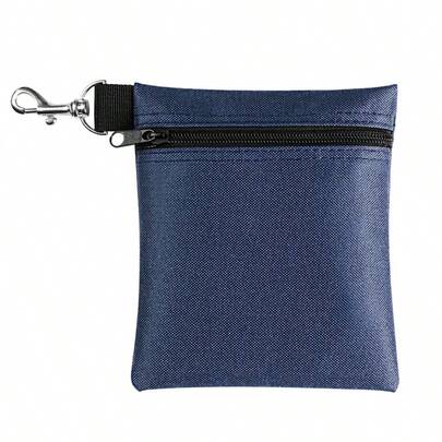  Bolsa para pelotas de golf FINGER TEN con mosquetón de metal, bolsa de almacenamiento de pelotas de golf para guardar objetos de valor y accesorios de golf