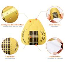 Nail Extension Tool Kit With Clip Fixer And Dual-Function File Pen For Salon And Home Use - Multicolor - View 8