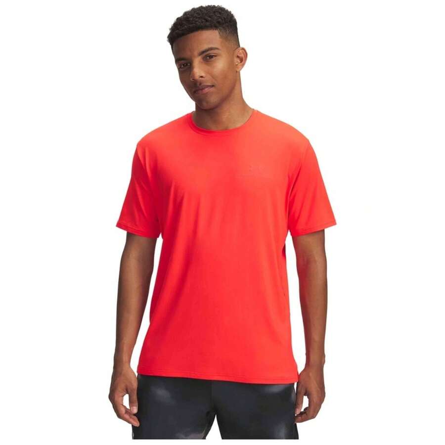 Under Armour Men Sports Tees & Tanks - Orange - View 1