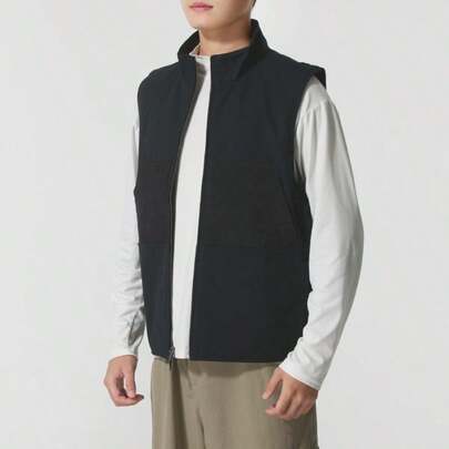 Under Armour 男士夹克/外套 Expanse 多功能背心，户外，休闲，舒适，6000881-001