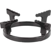 Estante para Wok de Hierro Fundido, Resistente a la corrosión, Estufa de Gas Portátil de Hierro Fundido, Soporte para Wok para C - Ver 2