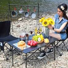 Outdoor Folding Chair/Camping Chair, Spacious And Sturdy With Ergonomic Design, Featuring A Stainless Steel Frame That's Lightweight And Foldable (With Side Pockets/Storage Bag). Ideal For Camping, Fishing, Outdoor Barbecues, And Picnics. Folding Chair/Camping Chair/Outdoor Chair - 黑色 - 查看 9
