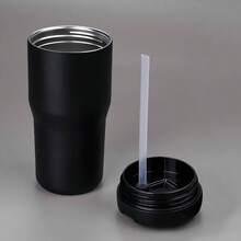 18PCS Plastic Straws Fit IceFlow Tumbler 20oz, Reusable Straws Flow Cup With 2 Brushes, Durable Hot/Cold Drinks, - Friendly, BPA - - 20 Oz - View 7