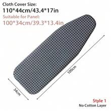 1pc Universal Ironing Board Cover With Elastic Edge Stain Resistant Scorching Iron Thick Padding Iron Heat Shield Ironing Cover For Ironing Table,Mother's Day Gift,Bedroom Decor,Garden,Kitchen Decor,Summer,Beach,Travel Essentials,Room Decor,Squishy,Graduation - Multicolor - View 17