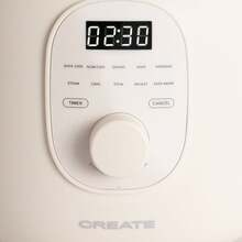 CREATE - Cuiseur à riz électrique multifonctionnel avec panier vapeur - ✅ Livraison en 24/48h en Espagne continentale - CUISEUR À RIZ STUDIO - 1,2 L - Blanc - Voir 5