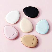 5/10pcs Mini Finger Sponge Puff, Foundation Liquid, Cushion Powder, Concealer, BB Cream, Makeup Tools - Multicolor - View 6