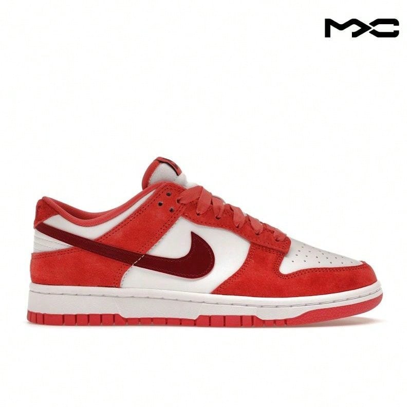 Dunk Low 'Valentine's Day 2024' Pink White Team-Red Adobe Dragon-Red Sneakers Women FQ7056-100 - Nhiều màu - Xem 1