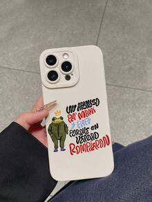 Ốp điện thoại hình vương miện ếch, ốp điện thoại minh họa sáng tạo, ốp điện thoại màu trắng mềm in hình ngộ nghĩnh bảo vệ ống kính, ốp điện thoại dễ thương phong cách Y2K, phù hợp cho sử dụng hàng ngày / Phù hợp cho thanh thiếu niên và người trẻ tuổi, quà tặng lý tưởng cho Ngày Valentine / Ngày Thanh niên / Lễ hội sinh viên, tụ họp bạn gái / anh em, tương thích với ốp & Galaxy, phiên bản quốc tế, không phải phiên bản nội địa. - trắng - Xem 7