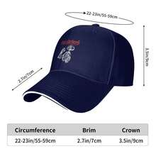 Suicide Boys The Number You Have Dialed Is Not In Service Casual Digital Print Pure Heavy Cotton Baseball Cap - D - 查看 5
