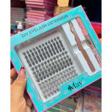 False Eyelashes And Adhesives Kits - Negro - View 3