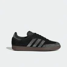 Adidas Originals SAMBA OG W 男女通用休闲运动鞋，低帮 IH9052 - 黑色 - 查看 2