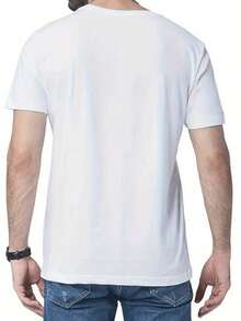 1PC Camiseta de Algodón Unisex con Estampado Gráfico de Chica Gato, Estilo Anime, en Negro y Rosa, para Mujer y Hombre, Ropa Casual Urbana, ! Camiseta estampada de manga corta, casual y elegante para mujer. - Blanco - Ver 2
