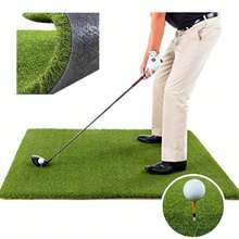 Tee Grass Golf Practice Mat Driving Range Mat Pitching Chipping 2.50m X 1.50m - Multicolor - View 1