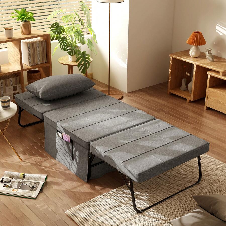 HOMCOM Futones - Gris - Ver 1
