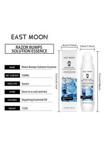 100ml Bálsamo After Shave para Hombre - Crema Hidratante con Aloe Vera y Avena, Alivio Instantáneo para Piel Sensible tras Afeitar, Textura Ligera Sin Grasa, Regalo para Hombres | Cuidado Facial Diario - loción - Ver 9