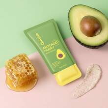 3 peças/5 peças/10 peças/20 peças/60 peças Esfoliante Corporal de Abacate e Mel Quiyum Hidratante, Creme Reparador de Umidade 8g, Esfoliante de Longa Duração, Esfoliante Limpante Saudável para Viagem, Camping, Trilha, Escalada, Uso Externo, Spa em Casa - Mel de Abacate - Visão 11