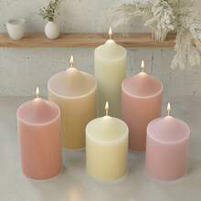 4pcs/Set Cone Shaped Candle Molds, Embossed Candle Decor Conical Silicone Molds, Candle Making Supplies, DIY Craft Hobby, Home Decor, Silicone Material, Suitable For Various Holiday Gifts, Party Decorations - 4pcs - View 6