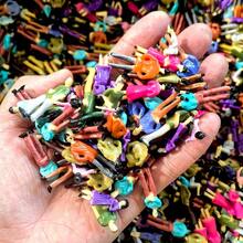 20/40/60pcs ABS Painted Miniature Model Figures, 1:50 Scale Model Train Scene People, Suitable For 3D Model Kits, Diorama Display, Easy To Store, Enhance Focus - Multicolor - View 11