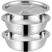 Colander & Salad Spinner - 24CM - View 1