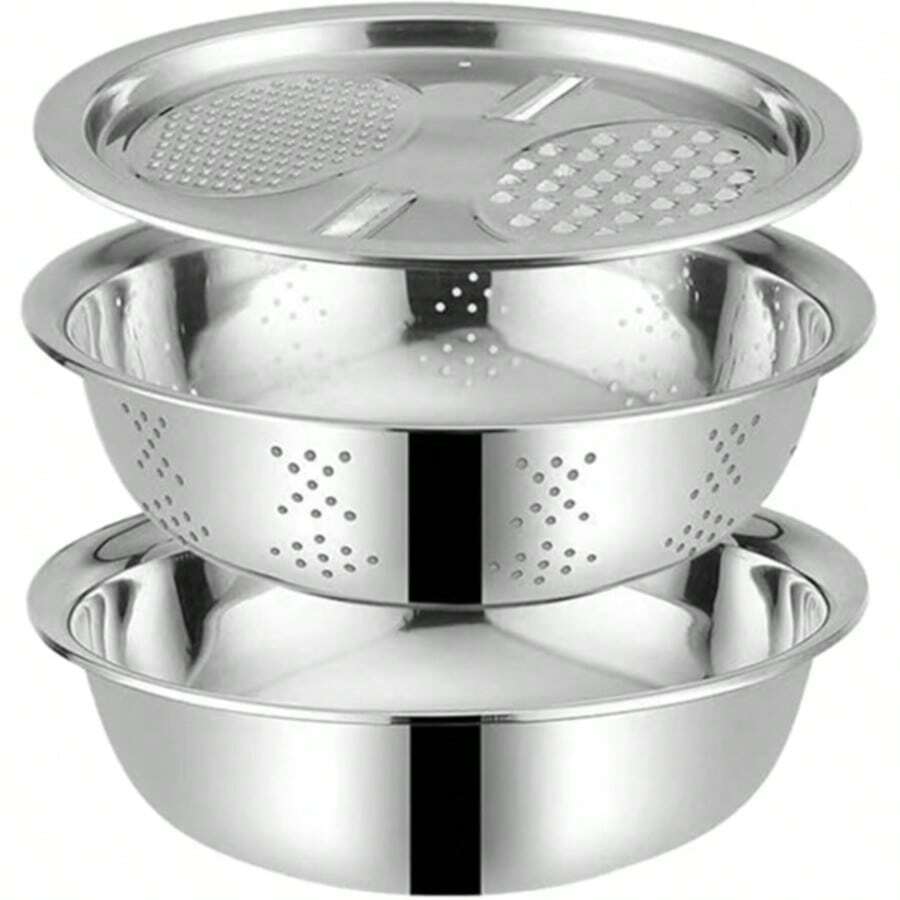 Colander & Salad Spinner - 24CM - View 1