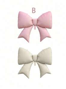 Pink & Beige Bow Heart Shaped Balloons, Pink Baby Pink Cream White Latex Balloons, Giant Bow Helium Foil Balloons, 18 Inch Heart Shaped Balloons, Girl Birthday Engagement Party - Multicolor - View 10