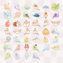 SCXXBSW 40pcs Parrot Stickers, Cute Cartoon Stcikers For DIY Purposes Such As Skateboarding, Water Bottles, Laptops, And Mobile Phones - A - View 9