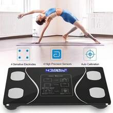 Home Weighing Scale With A Large LCD Screen, Highly Accurate And Intelligent, An Essential Electronic Scale For Bathrooms, Bedrooms, Living Rooms, And Gyms. Suitable For Weight Management, Fitness Tracking, And As A Holiday Gift. - Advanced Black - View 6
