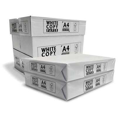 A4 White 75gsm Paper Printer Copier 25 Reams -12500 Sheets (5 Boxes)