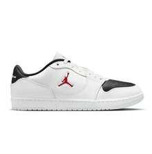 Nike Men's FLIGHT COURT Casual Sneakers Low-Top Sports Shoes - Black and White - View 4