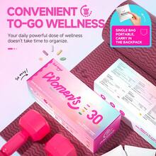 Quit Mood Women's 30-Day Daily Nutrition Pack | Multiple Nutrients Multivitamin Supplement With Capsules, Tablets & Softgels | Supports Energy, Immune & Overall Health & Wellness - 1 hộp, đủ dùng trong 30 ngày. - Xem 4