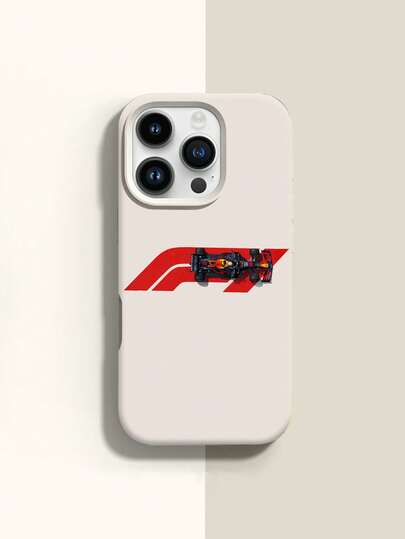 כיסוי סיליקון נוזלי רך לטלפון אחד עם דוגמה לרכב שלט רחוק, עמיד בפני זעזועים, תואם למכשירי Apple 11/12/13/14/14 פלוס/15/15 פלוס/16/16 פלוס/7/8 פלוס/17/17 פרו ודגמים אחרים