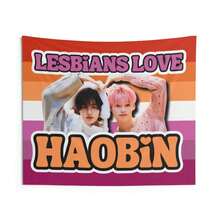 Zb1 Haobin Lesbian Concert Flag Banner,  Hao Hanbin Kpop Flag, Zb1 Members Merch, Gift Idea Zerose, Birthday Gift & Concert Merch - 1PC - 查看 4