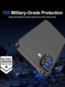 3 Packs - Camera Lens Protector Compatible With IPhone 17 Pro Max/17 Pro, Also Compatible With IPhone 17 Pro Max, 17, 17 Pro, 17 Air, 16 Pro Max, 16, 15, 14, 13, 12, 11 Pro Max. High-Definition, Independent Scratch-Resistant Protective Case, Compatible With Phone Cases. Applicable To Daily Shield, Office, Home Daily Shield Office Home Phone Camera Cover Waterproof Shockproof Anti-Fall Scratch Resistant - Black - View 5