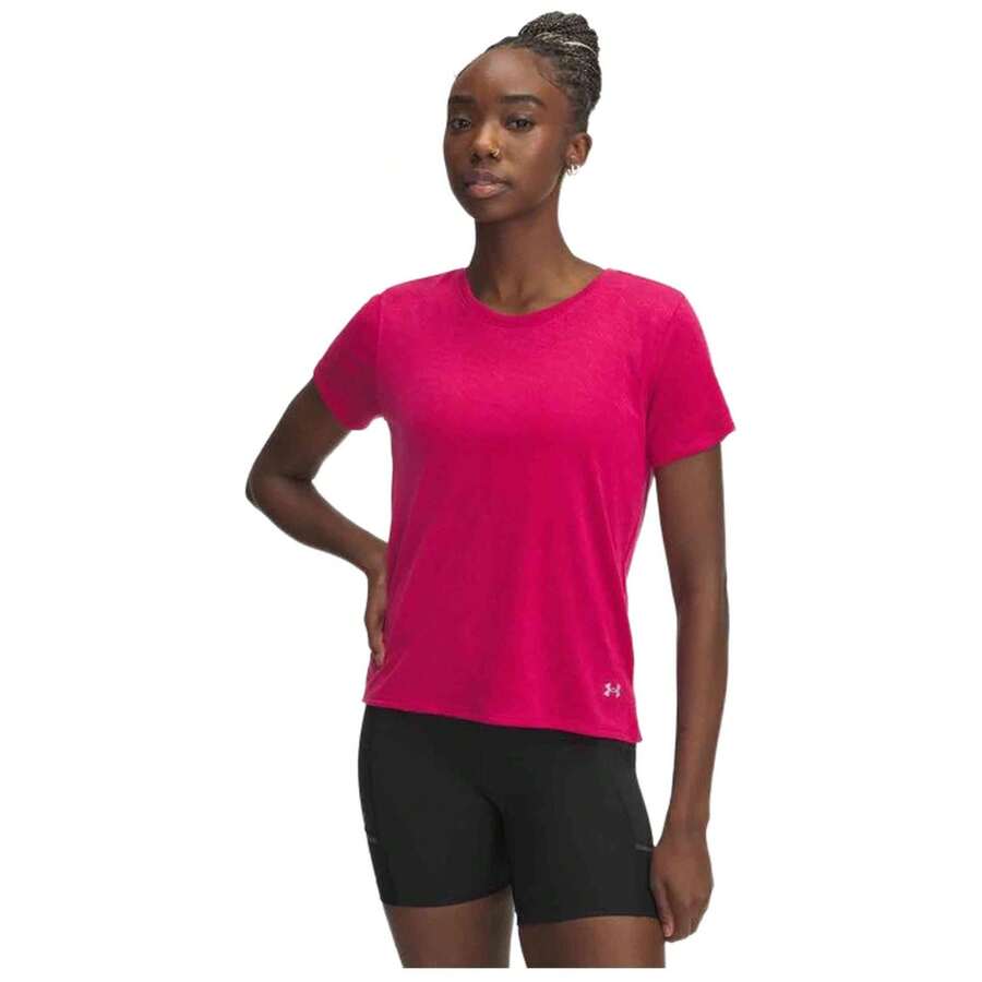 Under Armour Women Sports Tees & Tanks - Pink - View 1