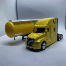 TRAILER METAL, PIPA, COLOR AMARILLO, ESCALA 1:87 - Amarillo - Ver 2