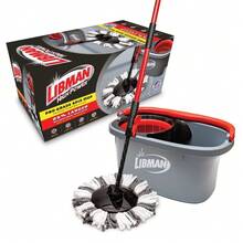 High Power Professional Microfiber Spin Mop System With Bucket And Wringer - 1 - View 6