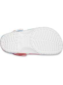 Crocs Women's Classic Marbled Tie-Dye Clogs - 多色/白色 - 查看 6