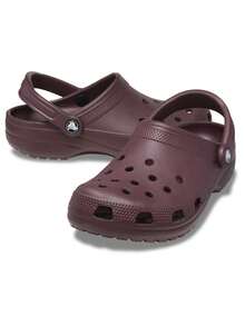Crocs Women's Classic Marbled Tie-Dye Clogs - 深櫻桃色 - 查看 2