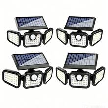 1/2/3/4Pack Smart Solar Powered Security Light, Outdoor Lights With Solar, Advanced Motion Detection 16-26 Feet Sensing Range, Polycrystalline High Efficiency Panel, 6500K Daylight White Beam, Durable Weatherproof Design For Garden Pathway - Điều khiển cảm biến - Xem 13