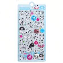 Cute 3D Panda Stickers - Cartoon Pop-Up Note Stickers. Fun, Shiny And Reusable. Perfect For Decorating Scrapbooks, Planners, Journals, Notebooks And Phone Cases. - Multicolor - View 9