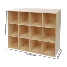 SHIOUCY Librerie - Colore naturale del legno - Visualizzare 6