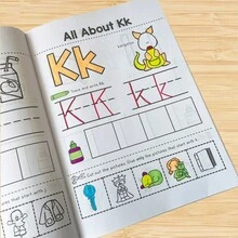 Preschool Children's Letter Coloring And Cognitive Game Toys, Letter Awareness Training, Visual Focus And Early Literacy Activity Set - Alphabet Literacy Game Toy - View 5