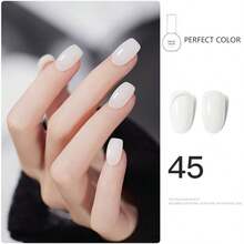 Bộ 12 màu gel nền cao su, độ bóng cao, 8ml, lớp sơn lót linh hoạt, sơn gel móng tay dễ tẩy rửa, thích hợp cho salon và tự làm móng tại nhà. Màu sắc hoàn hảo! - Nhiều màu - Xem 9