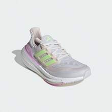 Adidas Women's ULTRABOOST LIGHT Running Shoes, Comfortable Lightweight "Floating Shoes" - White - View 9